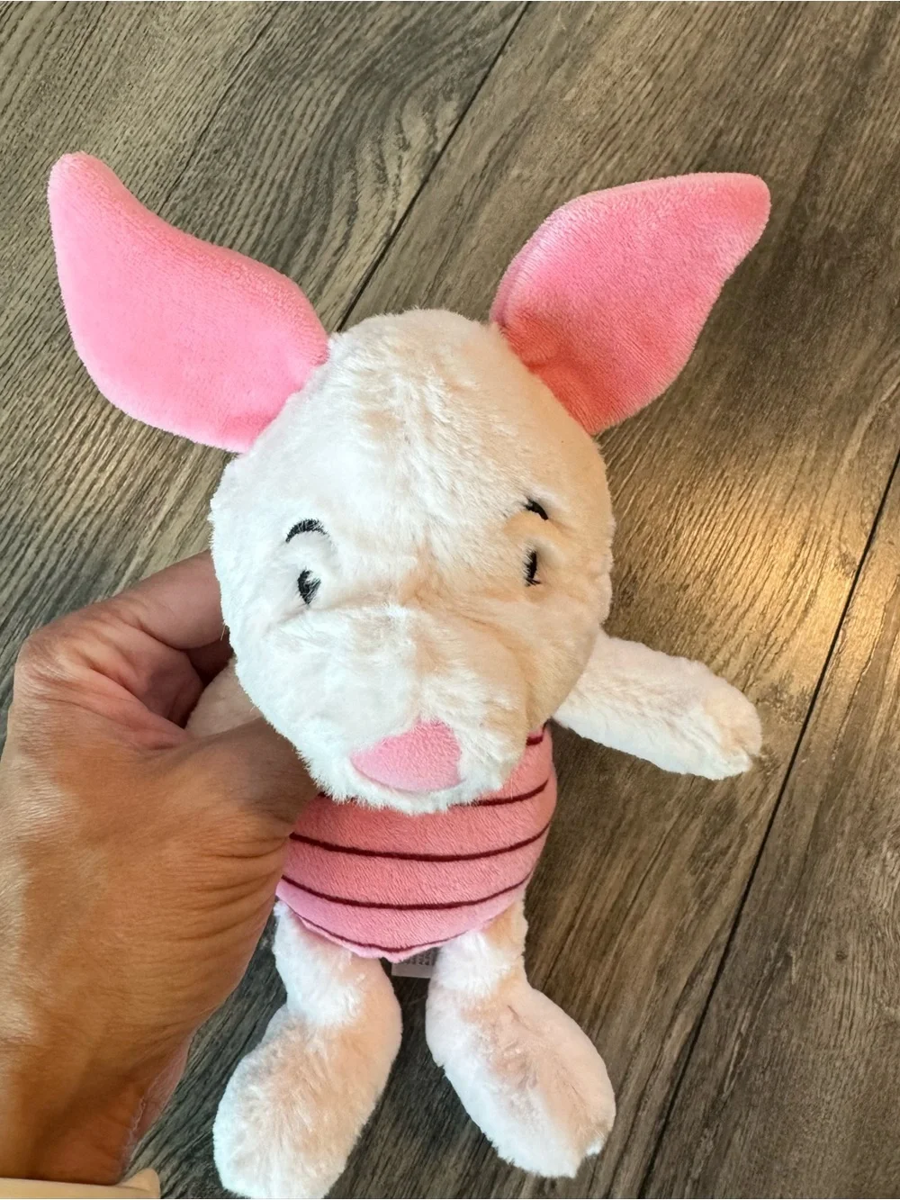 Vintage Disney Parks Piglet Plush Winnie the Pooh Disneyland Disney World 10”